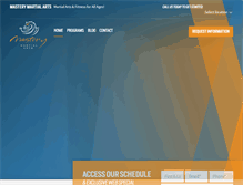 Tablet Screenshot of masteryma.com